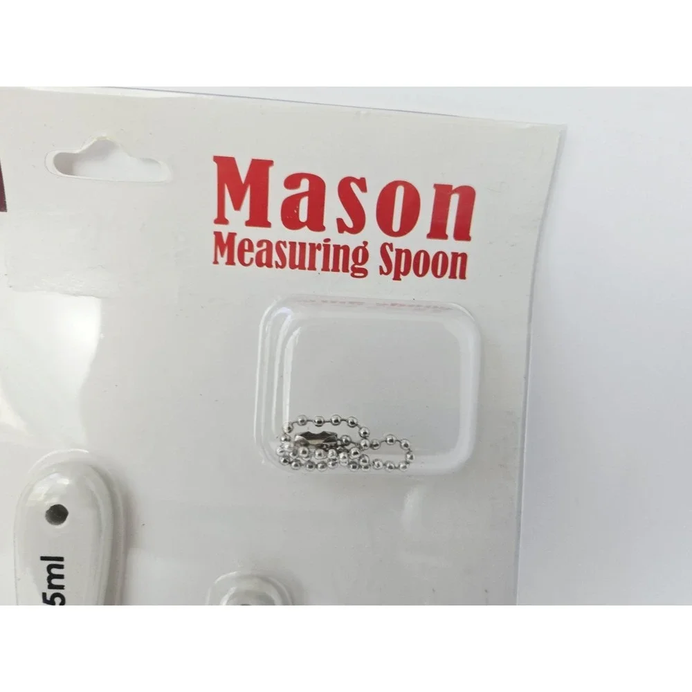 Grant Howard Measuring Spoons Mason Jar Pink‎ NEW set